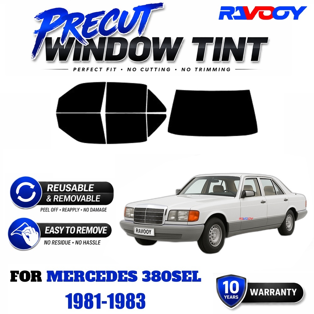 Air Bubble Remover - RAVOOY Precut Window Tint, Reusable Removable