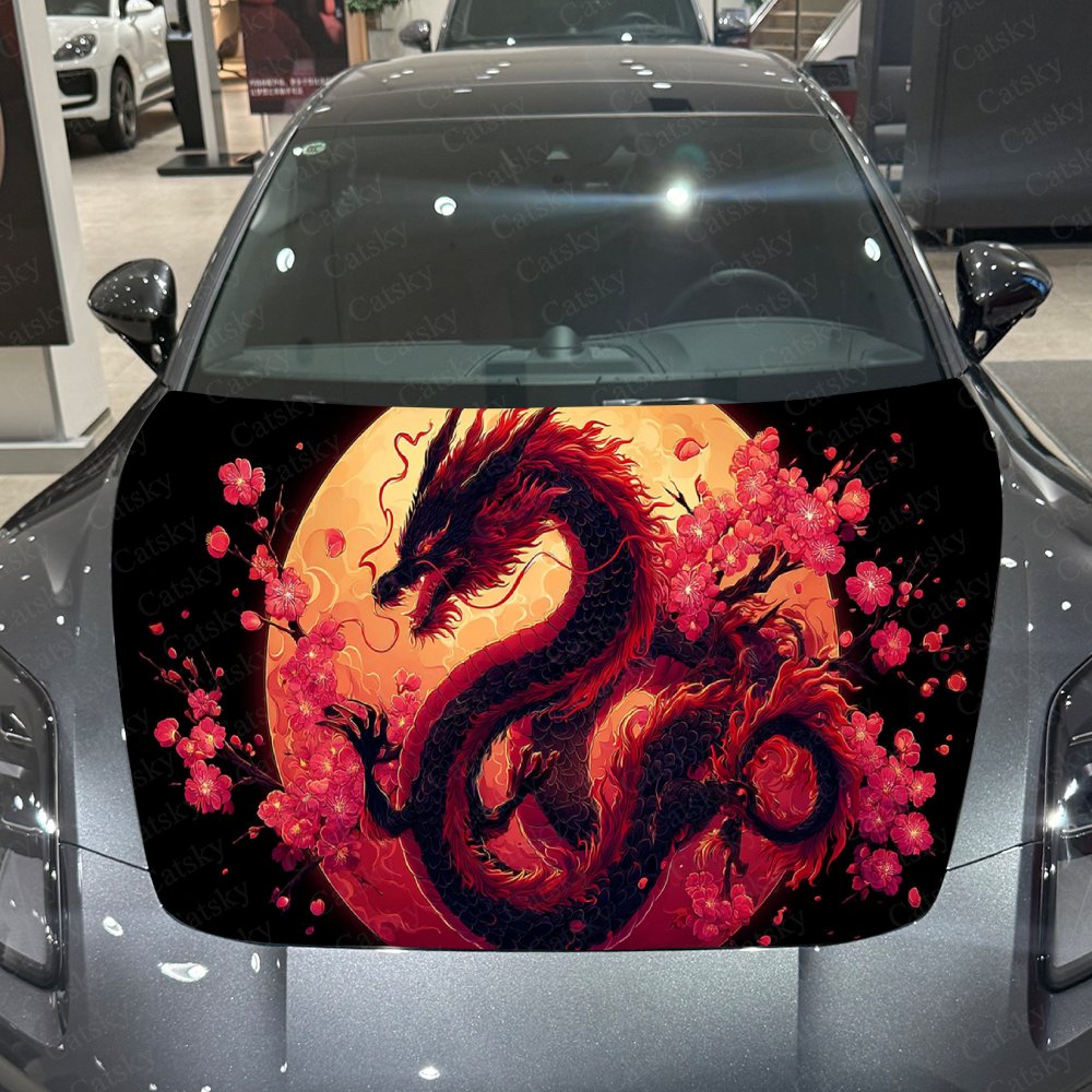 Full Moon Sakura Dragon Car Vi - Full Cover Adhesive 评论和价格