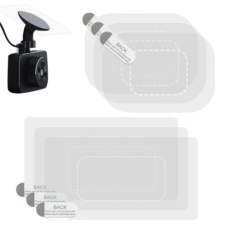 6pcs Static Stickers For Dashc - Glass Protector Auto 评论和价格