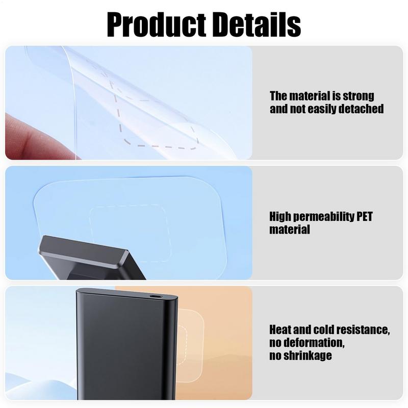 6pcs Static Stickers For Dashc - Glass Protector Auto 评论和价格