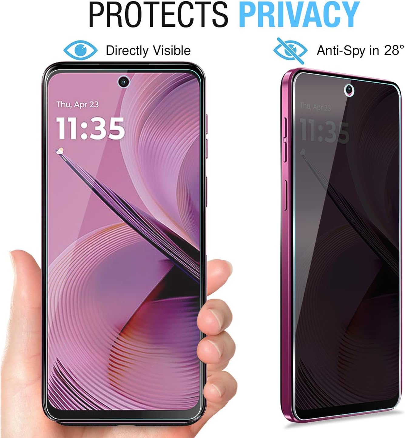 [2 Pack] For Honor 400 Lite/40 - Privacy Filter 2Pack 评论和价格