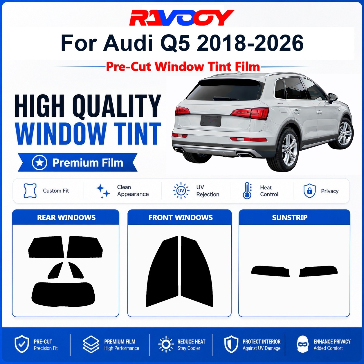 Premium Pre-Cut Window Tint Fo - Privacy Screen Protector 评论和价格