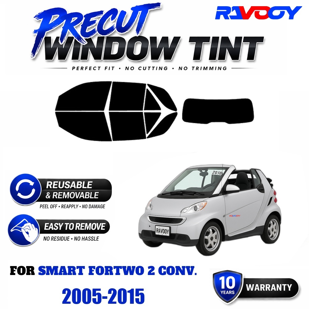 RAVOOY Precut Window Tint, Reu - Air Bubble Remover 评论和价格