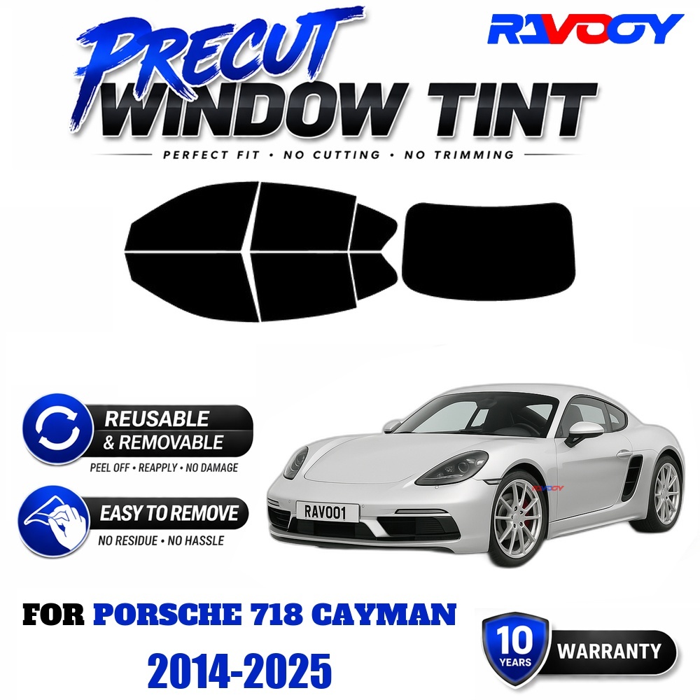 RAVOOY Precut Window Tint, Reu - Air Bubble Remover 评论和价格