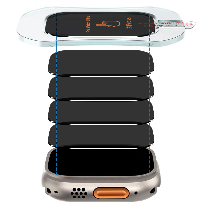 Privacy Screen Protector Film  - Screen Alignment Tool 评论和价格