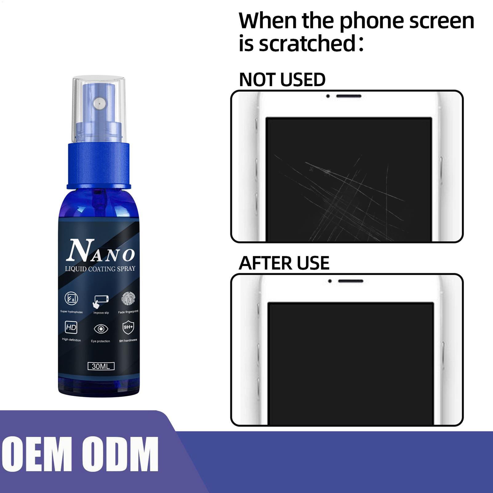 Liquid Screen Protector Spray  - Oleophobic Coating Spray 评论和价格