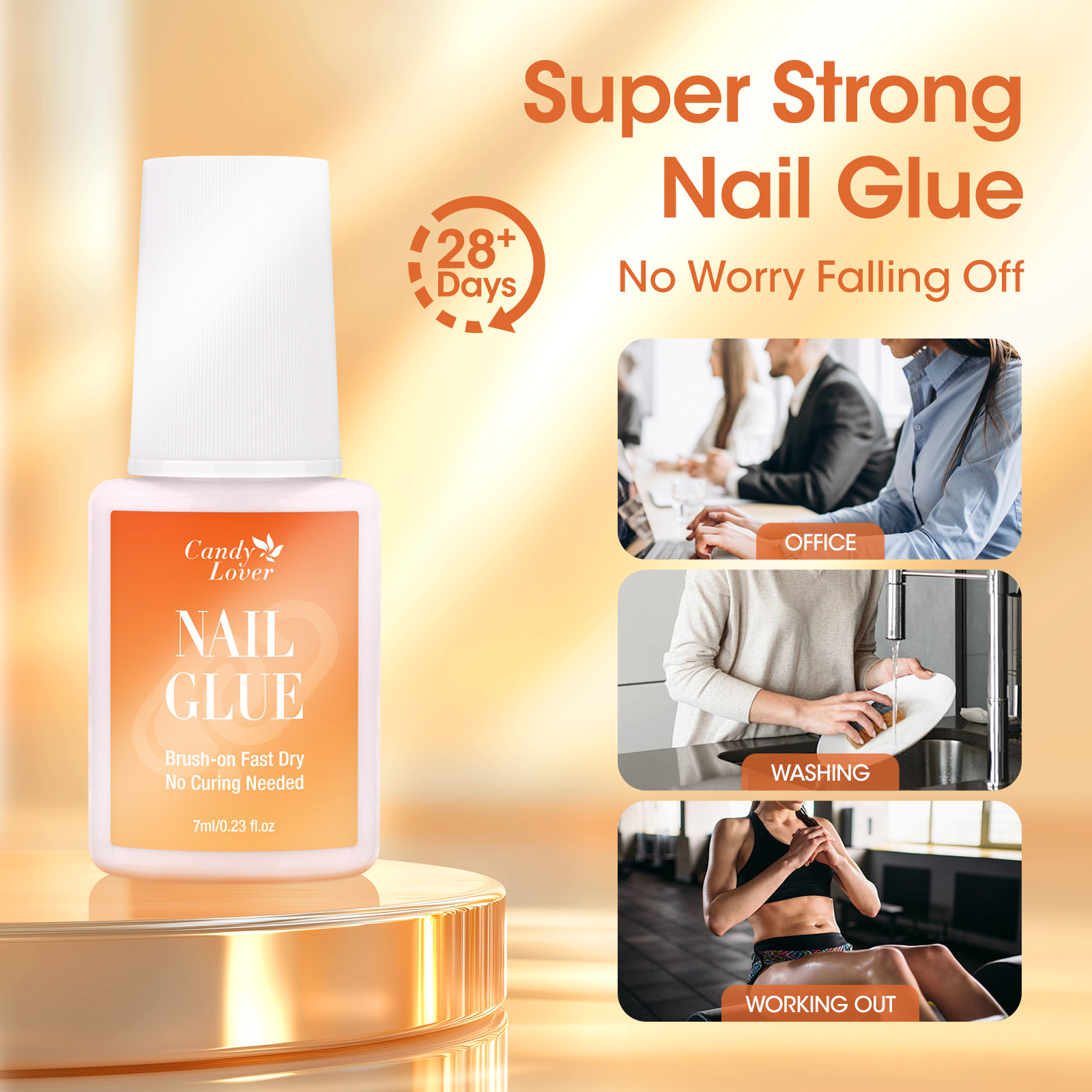 Super Strong Nail Glue Remover - Liquid Uv Glue Kit 评论和价格